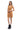Adeline Faux Suede Dress CASHEW SIDE