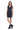 Adeline Faux Suede Dress NAVY FRONT