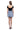 Mabel Faux Suede Skirt STONEWASH BACK