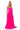 Maxi Tiered Tube Dress With Elasticized Waist HOTPINK SIDE