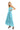 Maxi Tiered Tube Dress With Elasticized Waist MILKYBLUE SIDE