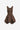 Madeleine Mini Dress DARKBROWN FRONT