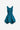 Madeleine Mini Dress TEAL FRONT