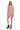 Hazel Faux Suede Dress DUSTYROSE FRONT