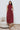 Evangeline Midi Dress BURGUNDY FRONT