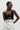 Briggs Satin Cami BLACK FRONT