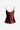 Briggs Satin Cami BURGUNDY BACK
