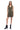 Adeline Faux Suede Dress DARKOLIVE FRONT