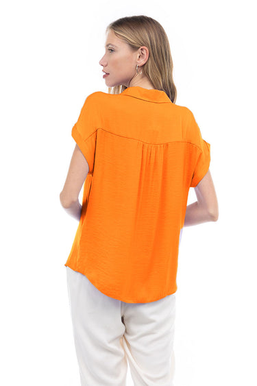 Kate Blouse NEONORANGE BACK