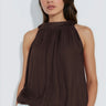 Camden Top CHOCOLATE front