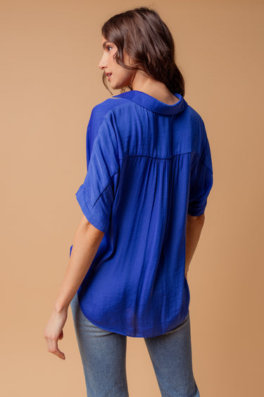 Finley Blouse CAPRIBLUE BACK