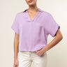 Finley Blouse LILAC FRONT